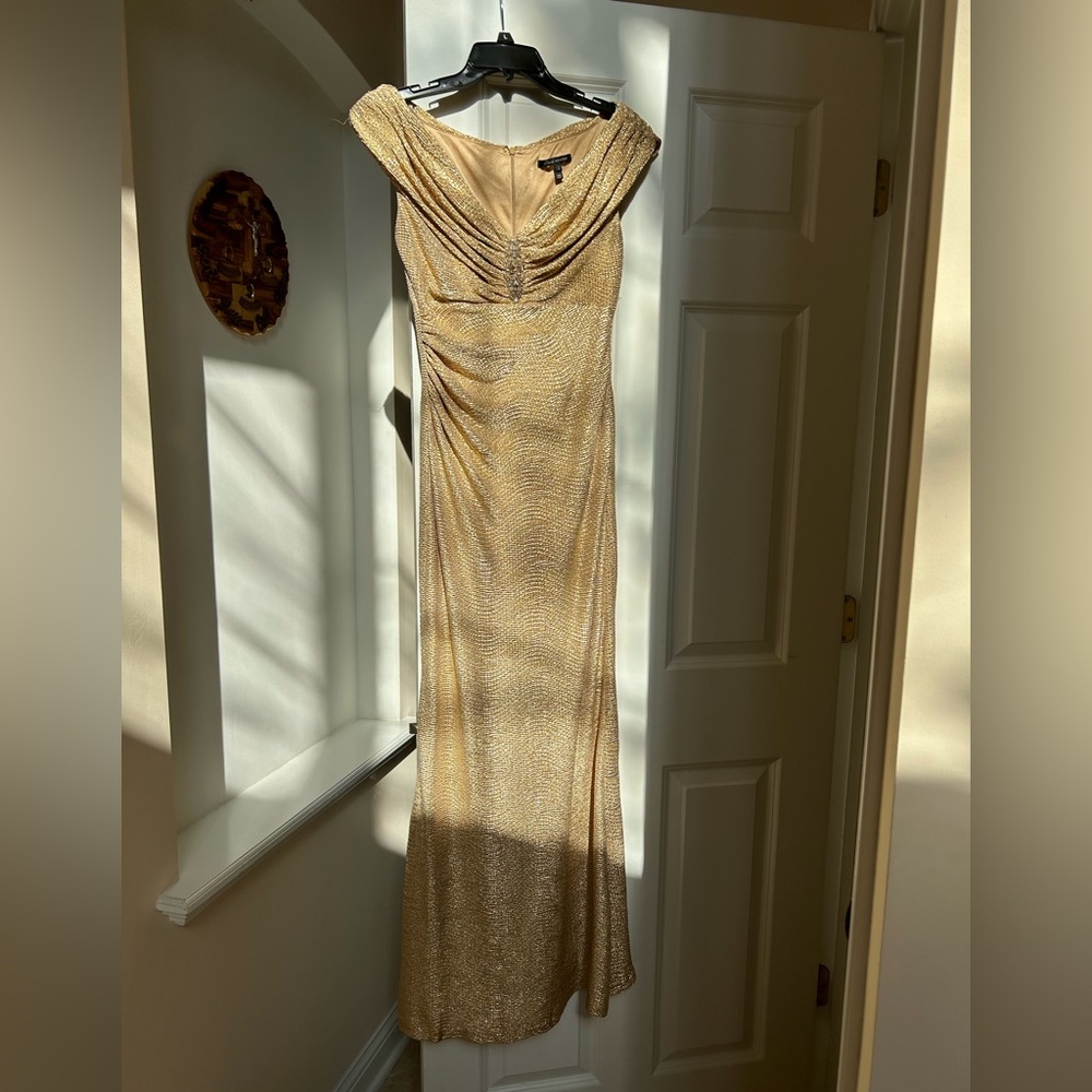 David Meister, Color:Gold, Size:2